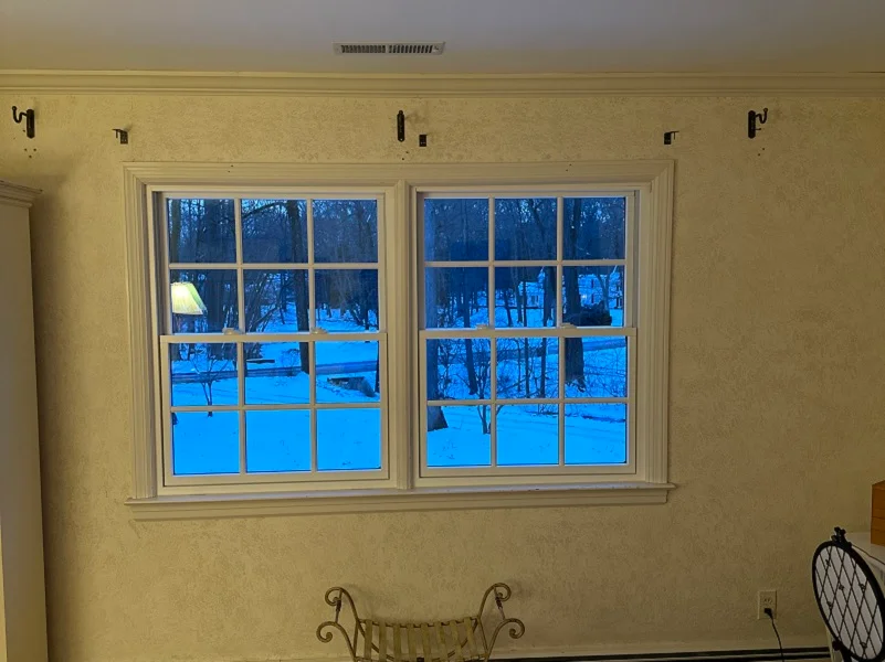 Pella window installation in New Canaan